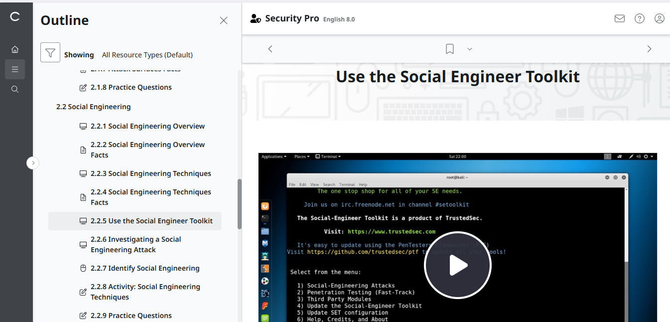 TestOut Security Pro for Security+ (SY0-701)