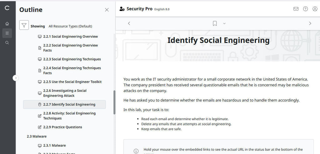 TestOut Security Pro for Security+ (SY0-701)