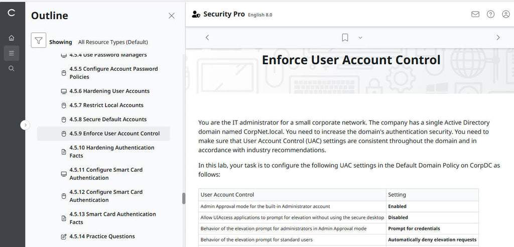 TestOut Security Pro for Security+ (SY0-701)