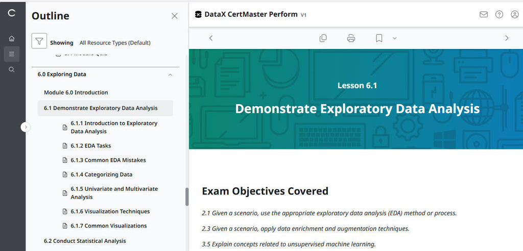 Best Price Guarantee ✅ CompTIA DataX CertMaster Perform (V1)